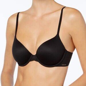 NWT Calvin Klein black t-shirt bra (36B)